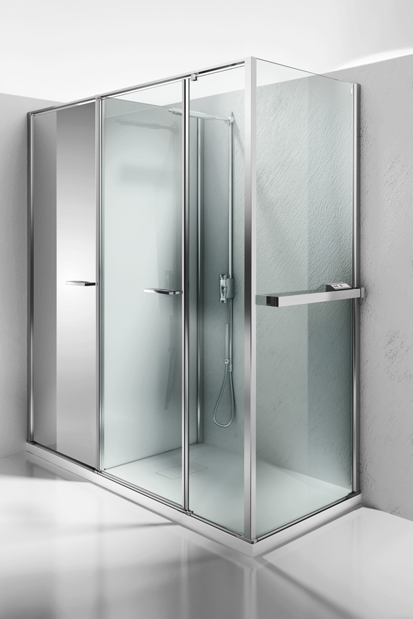 Porte per doccia in muratura - Vismara Vetro